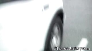 Twink Bristol Lets Black Guys Fuck Him