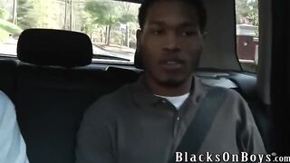Hot Dean Works On His First Black Cock