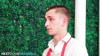 Conceded Waiter Flip Fucks Sexy Jock Rival - Theo Brady, Devin Franco - Hot