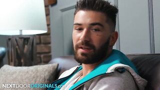 Hot - Sexy Frat Boy Kian Kane Allows Study Buddy To Use His Holes