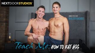 Teach Me How To Eat Ass Roommate Gives Sex Lessons To Brandon Anderson - Hot