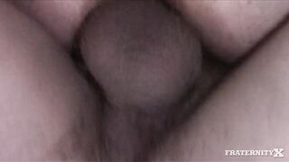 He's gone so we start drawing dicks all over his little pussy ass