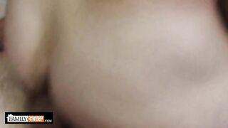 Creep - Latino Jock Rides His Huge Stepbrother's Cock