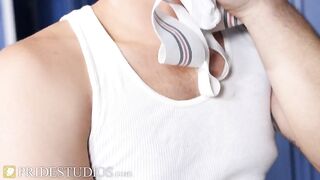 Creep - Inked Latino Stepdad Pounds Juicy Hunk Stepson In The Ass - Dean Dallas , Hellojose