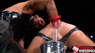 FistingInferno - Wrex Wylde Goes To Town On Little Bitches Ass