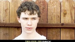 Stepdaddy Fucks His Boy After Catching Him Smoking