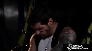 Horny Johnny Ford Dominated By Tatted Hunks