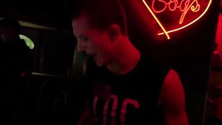 A stranger fucked a club bartender whore for a couple of Falcon Al Oliver Strelly bills - 71