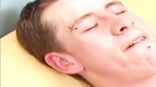 Twink Latino sucking and tugging for cum before sex