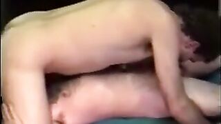 Ex convict getting facial treatment