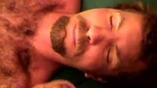 Hairy straight redneck gets facial treatment