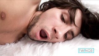 Nice Solo Performance Of Cute Hairy Twink Cedric Fucking Himself!