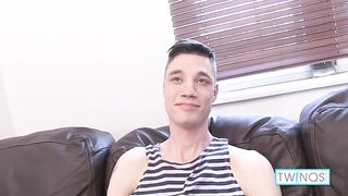 Skinny Lad Phoenix's Taken His Time Stroking And Rubbing His Dick!