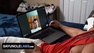 Cute Amateur Tristan West's First Time Anal Is With His Favorite Porn Star Jax Thirio - StepUncle