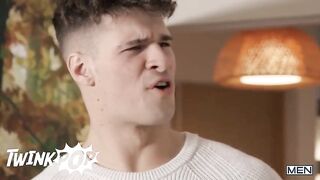 Handsome Malik Delgaty Are Having Some Gay Fun With Ryan Bailey Until His Girlfriend Catches Them - Twink