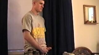 Straight Boy CJ Stroking