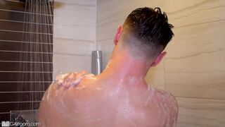 Michael Gets A Surprise Cock In The Shower