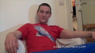 twink smell feet foot of bareback master