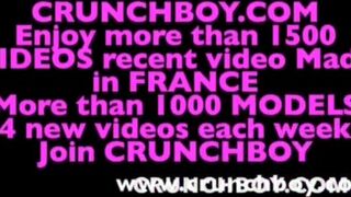 SNeaker sex in exhib outdor forest