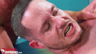 Drew Sebastian's Intense Double Fisting Threesome