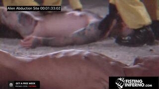 Alien Fist Probed By Hot Doctor's