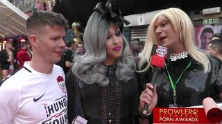 On the Red Carpet with Hung Young Brit at London Prowler Awards 2019