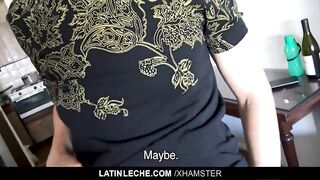 LatinTwink - Nervous Latino Sucks a Cameraman For Money