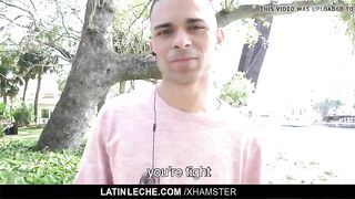 LatinTwink - Broke Latin stud sucks and fucks a stranger