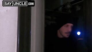 Masked Stranger Fucks Latino Twink