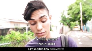 LatinTwink - Latino Gets Barebacked Outdoors