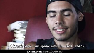 LatinTwink - Two Latin guys get paid to fuck and get sucked