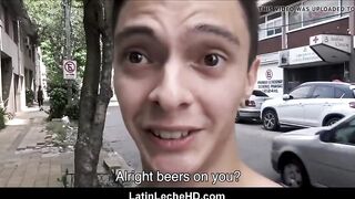 Straight Amateur Latino Twink Paid Cash Fuck Two Gay Guys