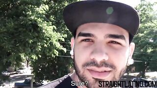 Colombian straight stud cums on face of spitroasted bitch