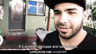 LatinTwink - Scruffy Stud Joins a Gay-For-Pay Porno