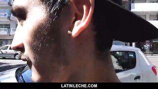 LatinTwink - Sweet latin guy on the street tricked into fuck