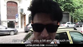 LatinTwink - Cute Latino Stud Is Convinced To Suck Uncut Coc