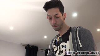 Friend Take Big Cock in his Hairy Ass