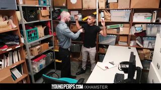 Twink - Latin Guy Gets Used By Mall Cop