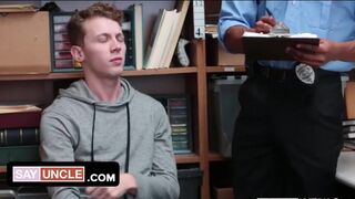 Thief Gets Fucked By Cock