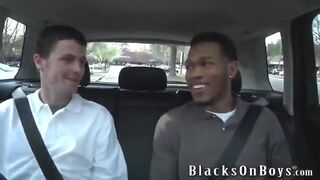 Sean Dean Works On His First Black Cock