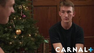 Gay Horny twink stepbro Colton Fox wants to suck huge dick