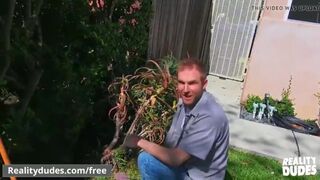 Fucking The Gardener Jay Taylor - Real Dudes
