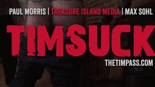 Horny Throat-Slut Gags on Big HAIRY Dick