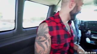 Bus - Mateo Fernandez Things That He Is Gonna Fuck A Woman But He Fucks Atlas Grant Instead