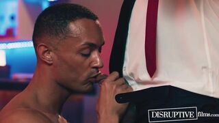 Business Men Strangers Meet & Have Rough Gay Fuck After Flight Delay - Dillon Diaz, AJ Sloan