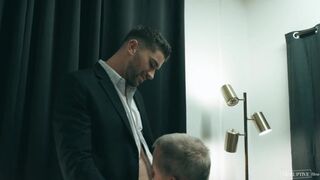 Hard Threesome With Stepdad At Work - Hot - FULL SCENE