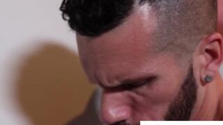 ExtrBigDicks - Latino Barebacks Juicy Hunk At The Gloryhole