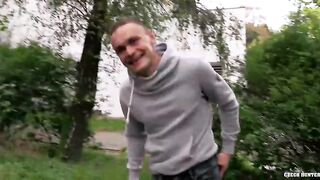 Sexy Twink Can't Afford To Fix His Car Agrees To Have His Ass Drilled For Some Cash - BigStr