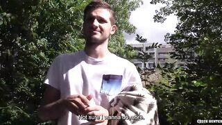 Hunter - I Convinced Him To See How A Big Dick Would Feel In His Asshole And I Even Make Him Cum