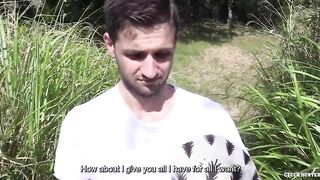 Hunter - I Convinced Him To See How A Big Dick Would Feel In His Asshole And I Even Make Him Cum